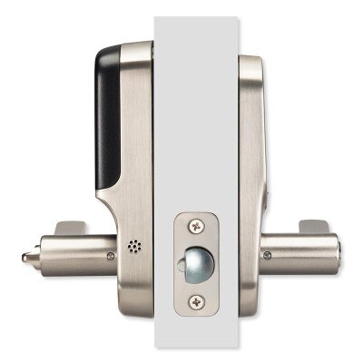 Yale Assure Lock Lever Pushbutton Keypad, Standalone (No Smart Module), Satin Nickel